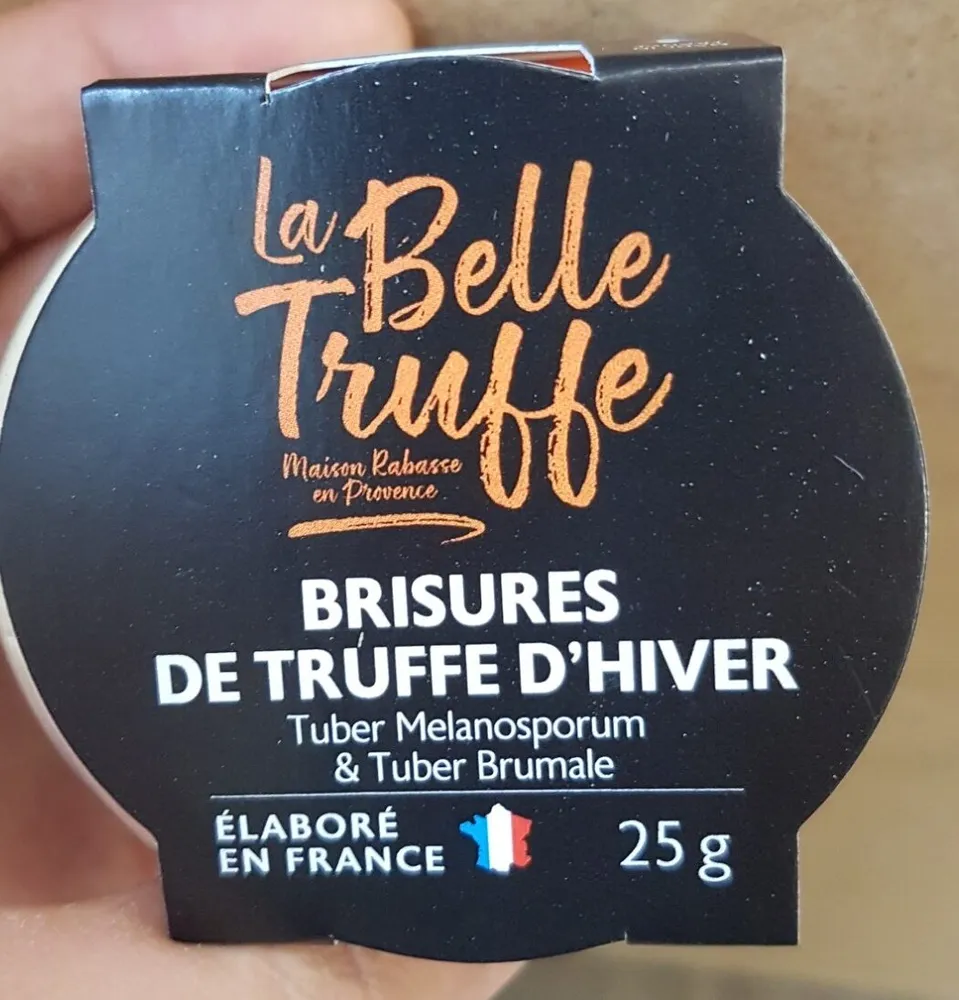Brisures de truffe d'hiver