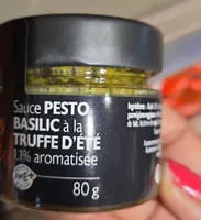 Sauce pesto basilic a la truffe d'été