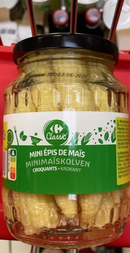 Mini epis de maïs