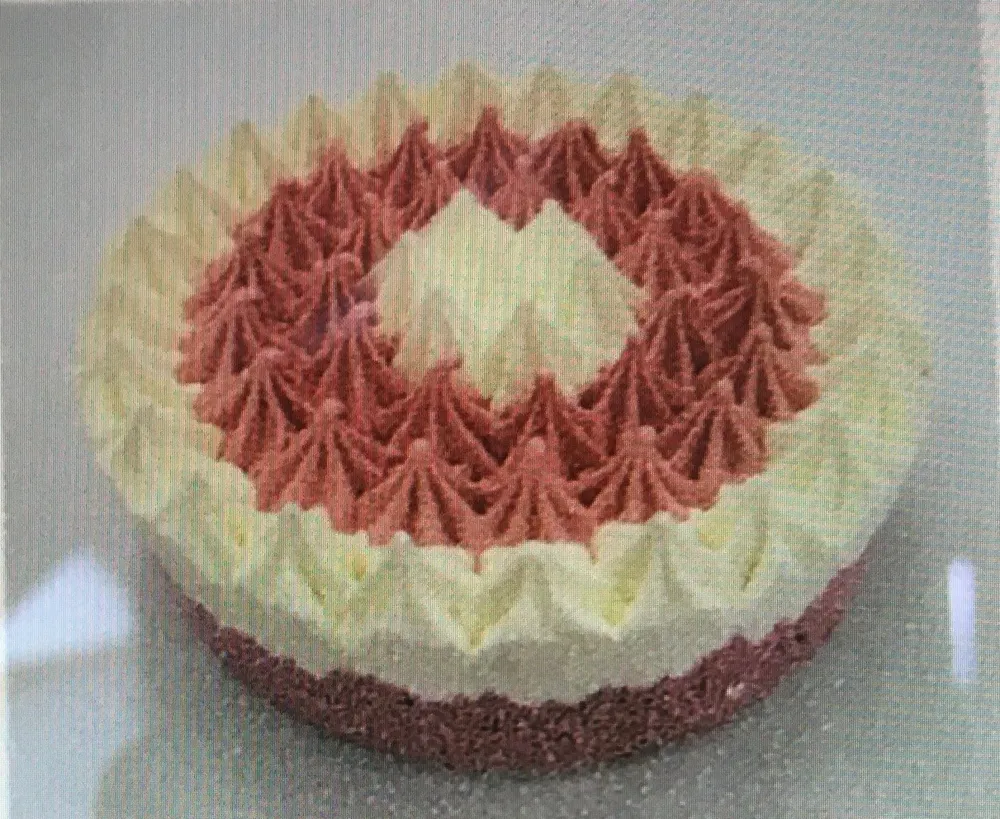 Vacherin vanille fruits rouges