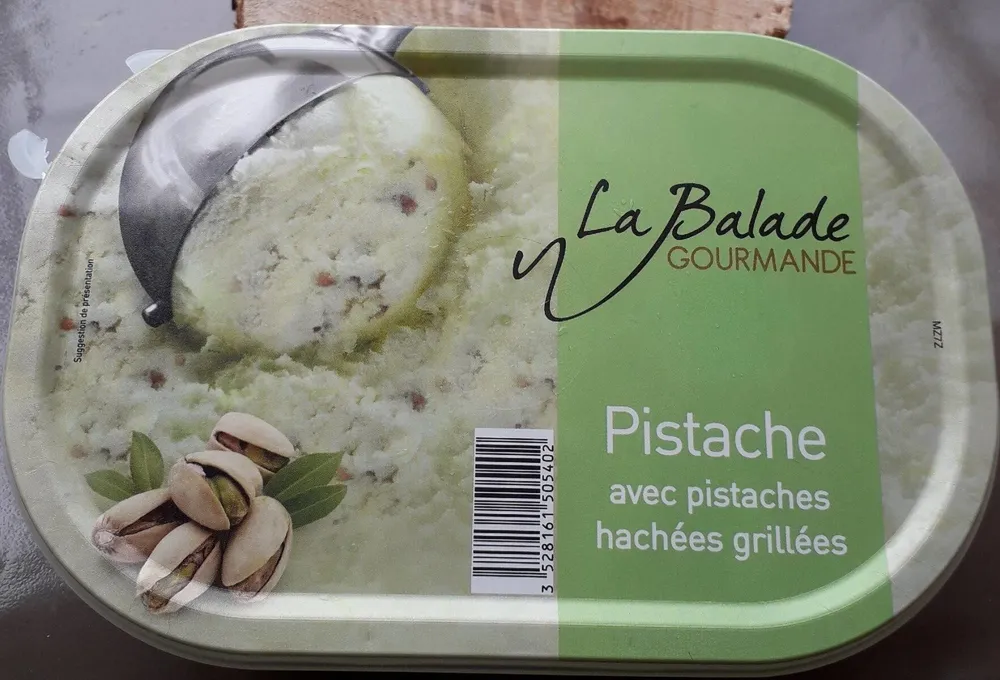 Glace pistaches