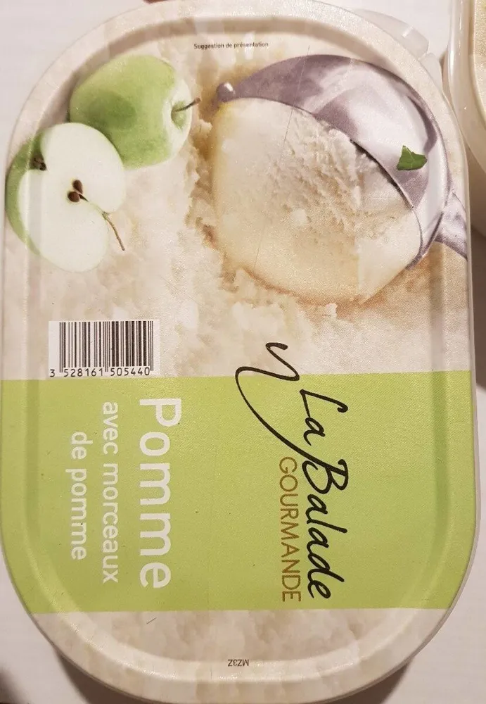 Glace à la pomme