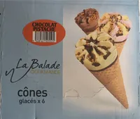 Cônes Chocolat Pistache