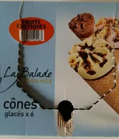Cônes  fruits exotique