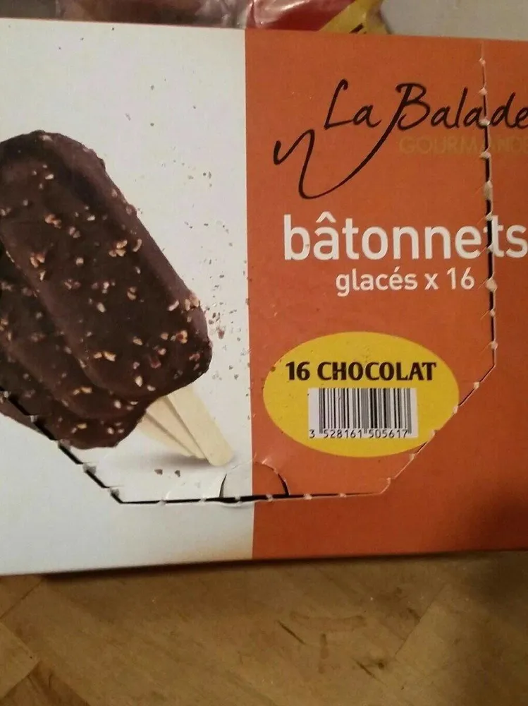 Bâtonnets glacés