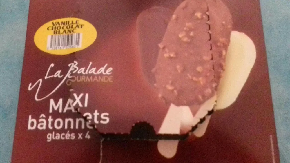 Maximo bâtonnets glaces x4