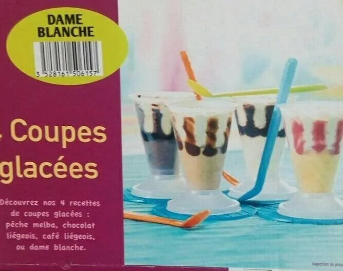Coupes glacées Dame Blanche