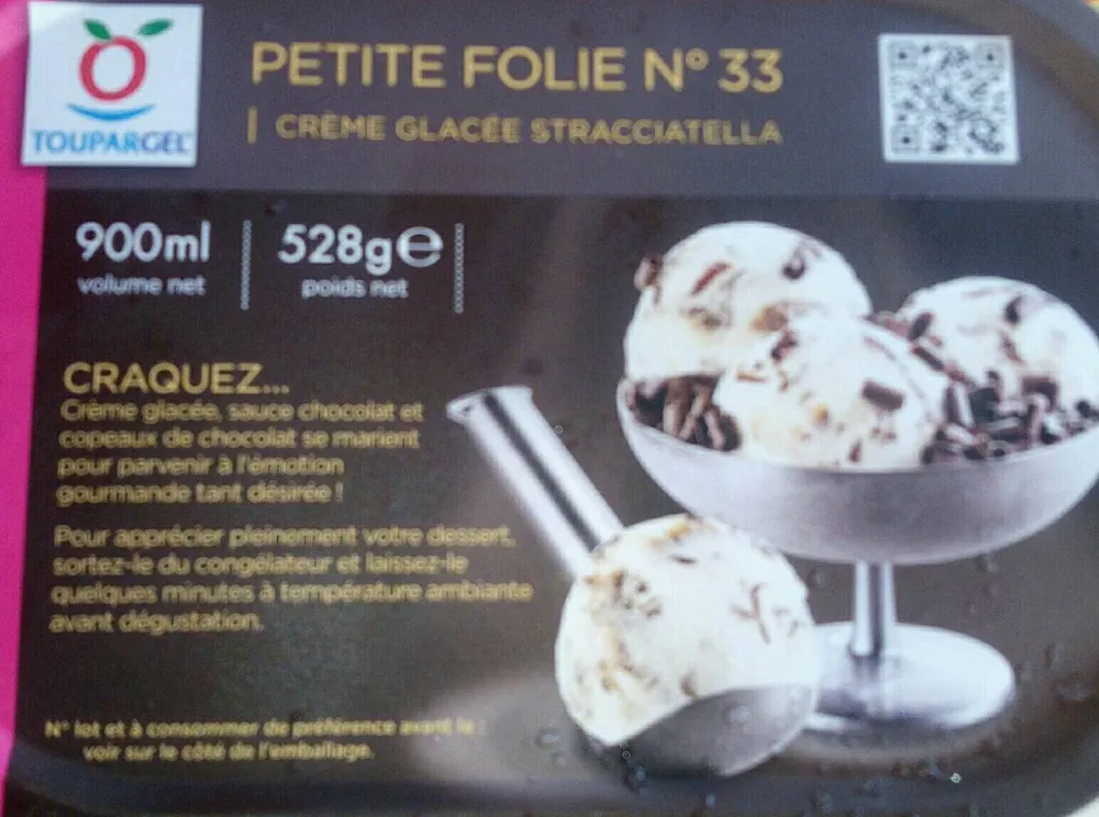 Crème glacée Stracciatella