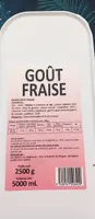 Glace goût fraise