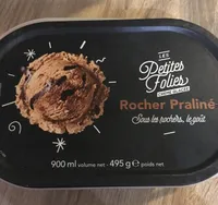 Crème glacée Rocher Praliné