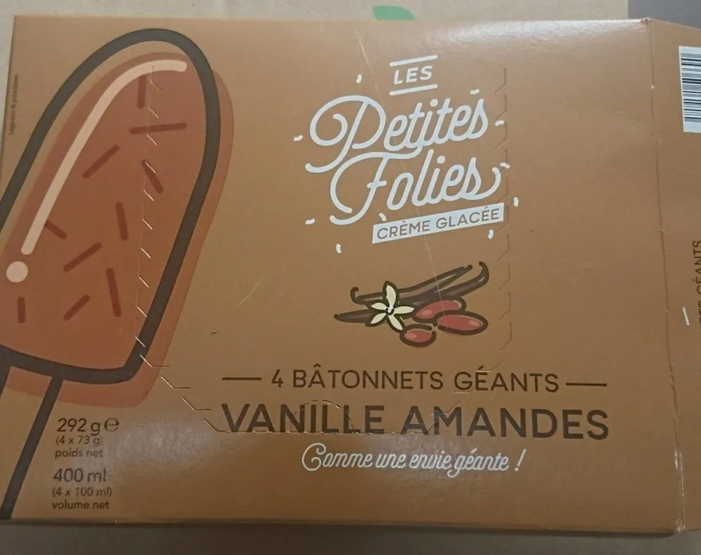 Les petites folies, crème glacée