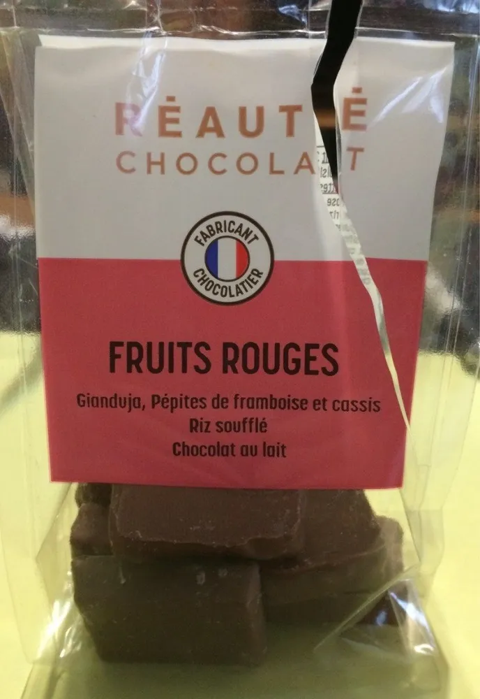 Bonbons de chocolat Fruits Rouges