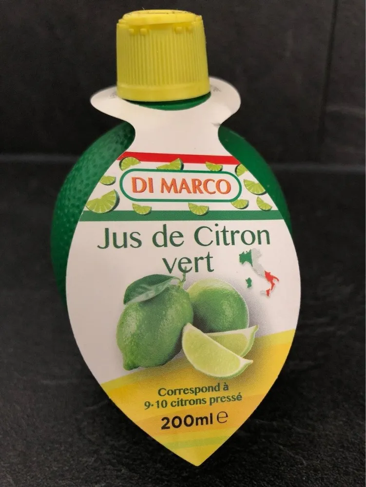 Jus de citron vert