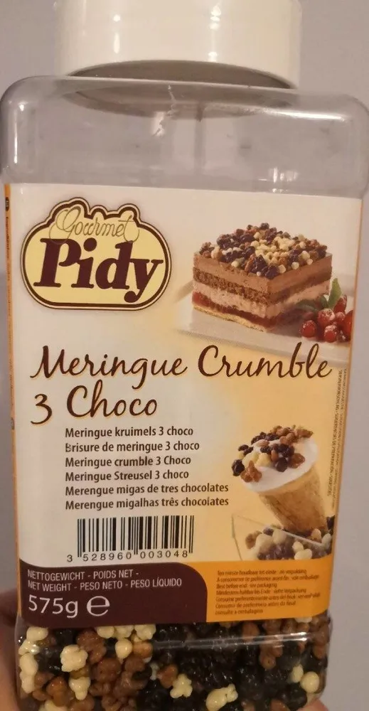 Meringue crumble 3 choco