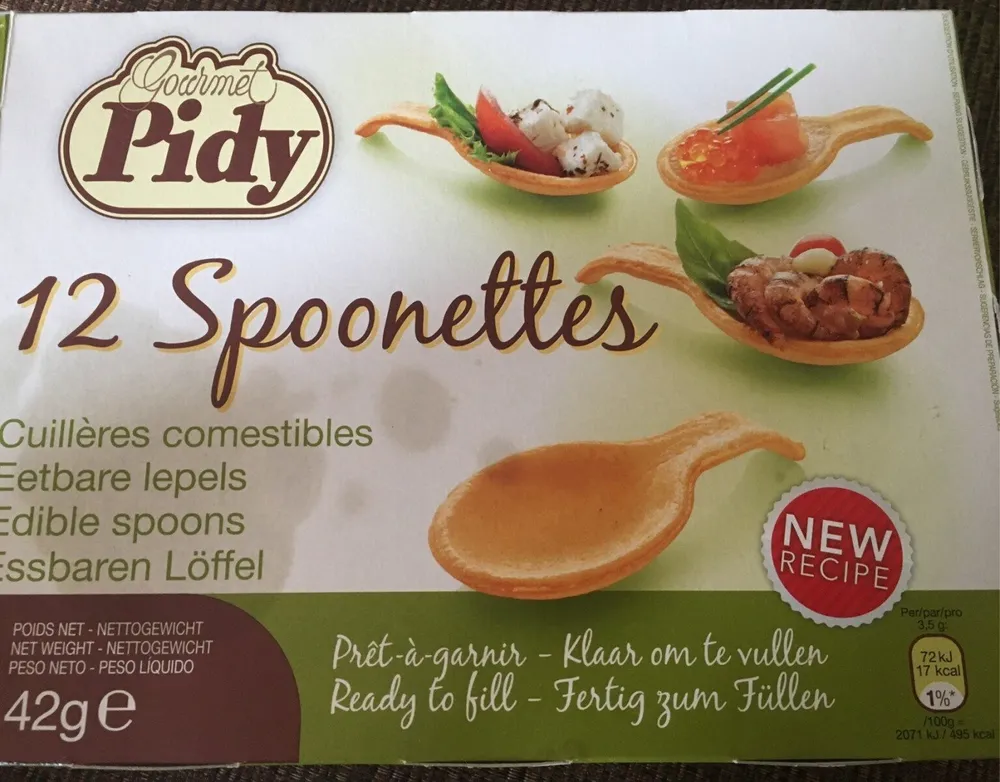 Cuillères comestibles