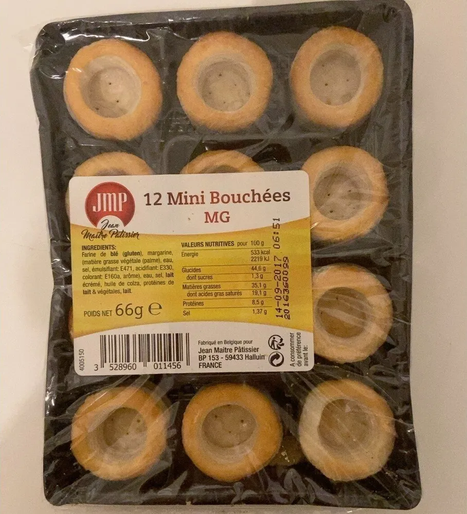 12 Mini Bouchées