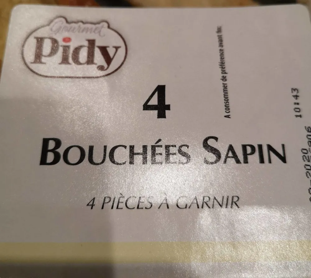 Bouchées sapin