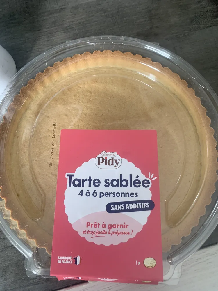 Tarte sablée
