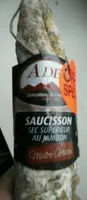 Saucisson sec supérieur au jambon