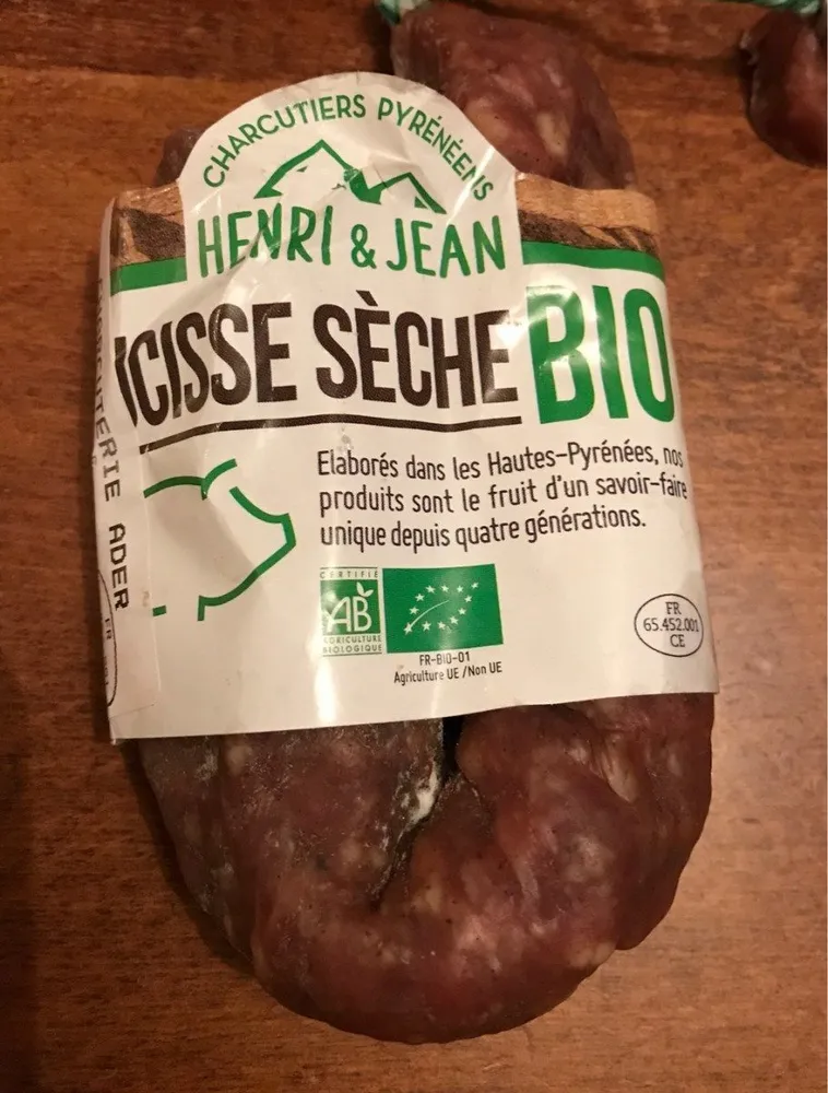 Saucisse sèche Bio