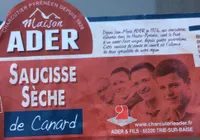 Saucisse deche de canard