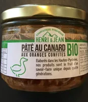 Paté au canard aux oranges confites