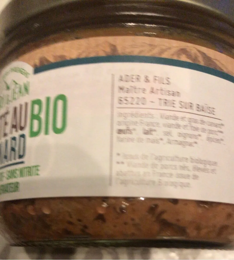 Pate aucanard
