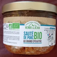 Sauté de porc au grand épeautre