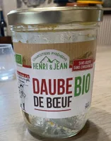 Daube de boeuf bio