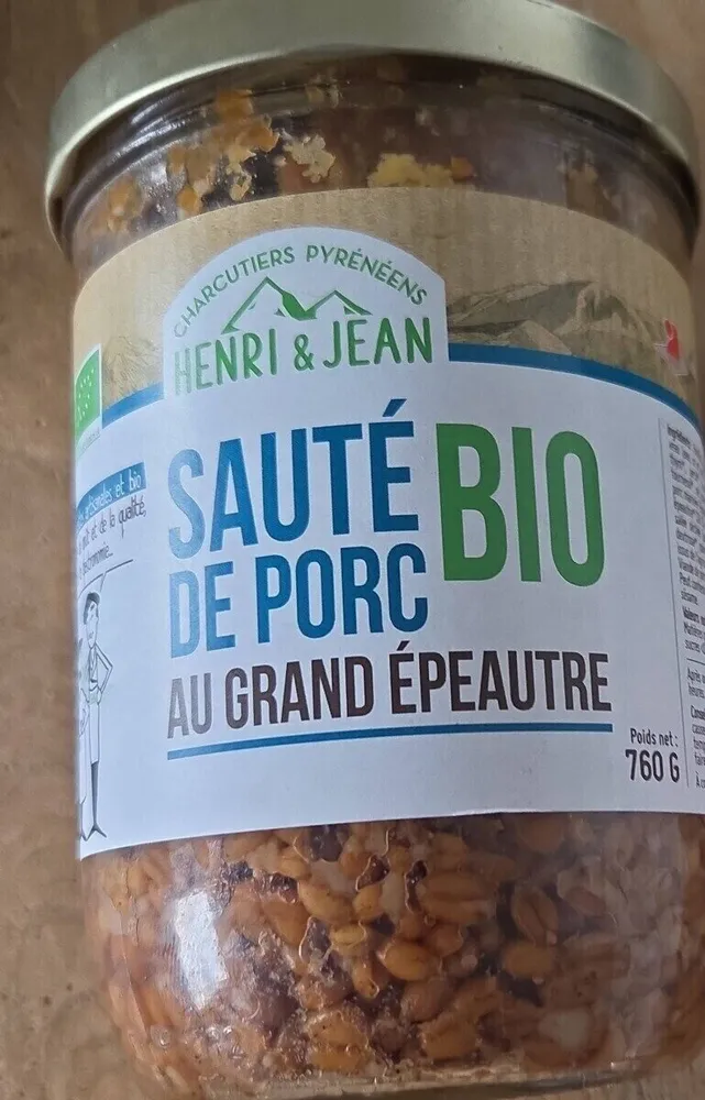 Sauté de porc au grand epautre