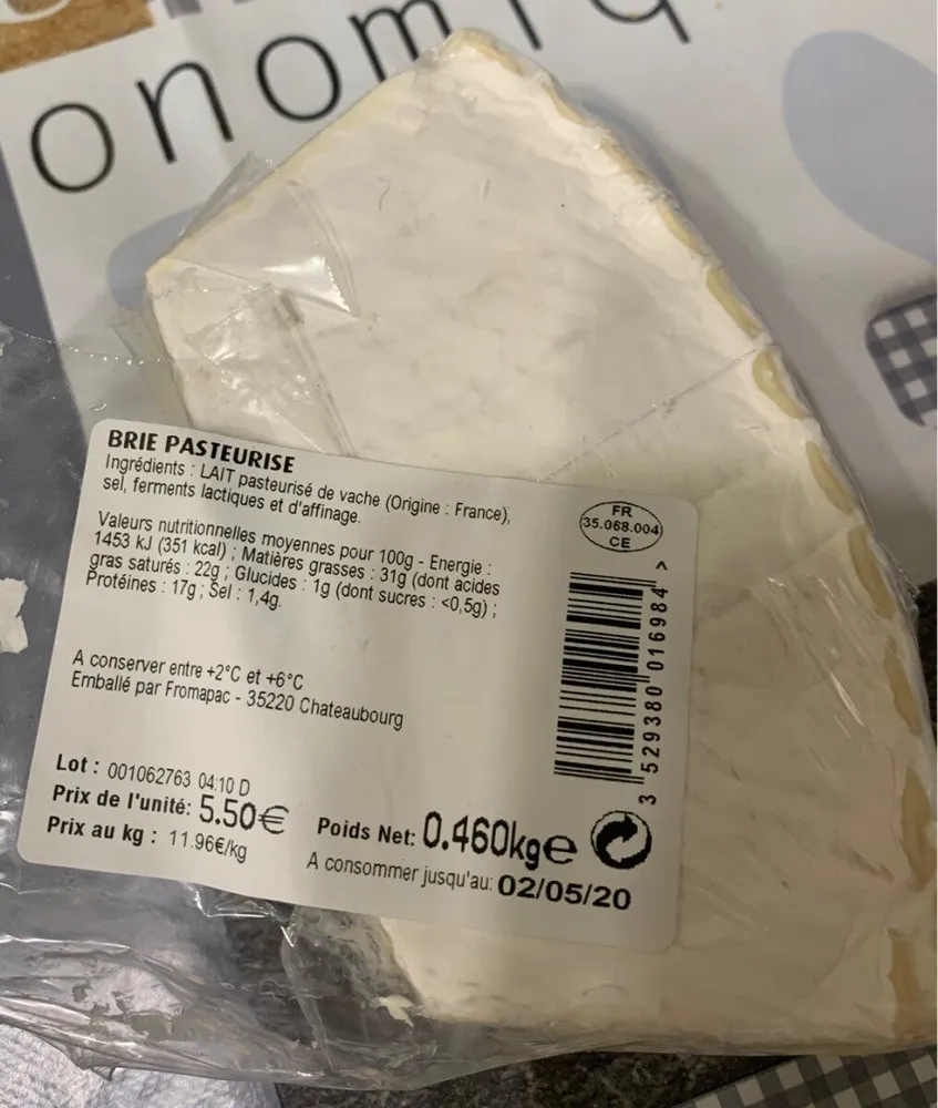 Brie Pasteurisé