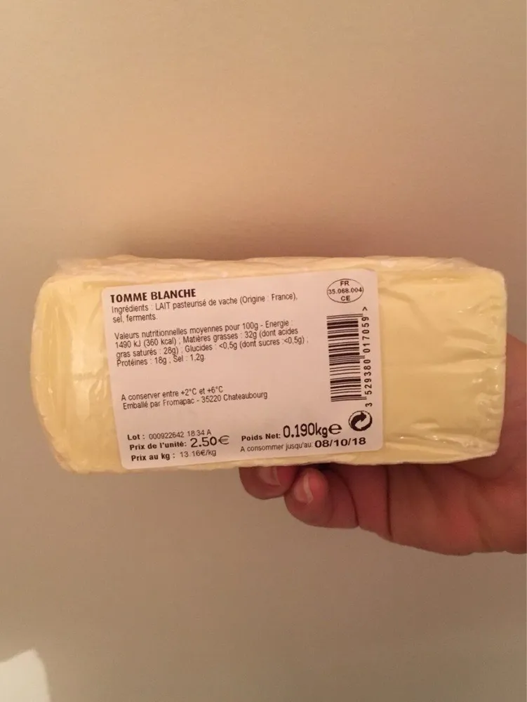 Tomme blanche