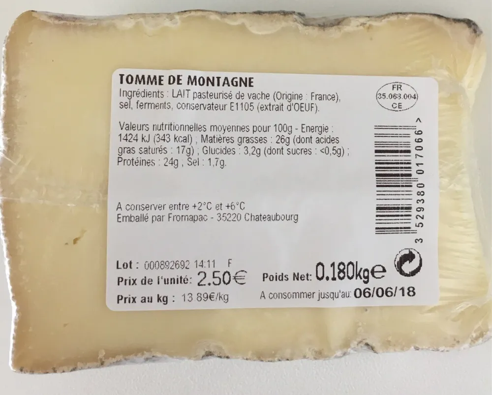 Tomme de montagne