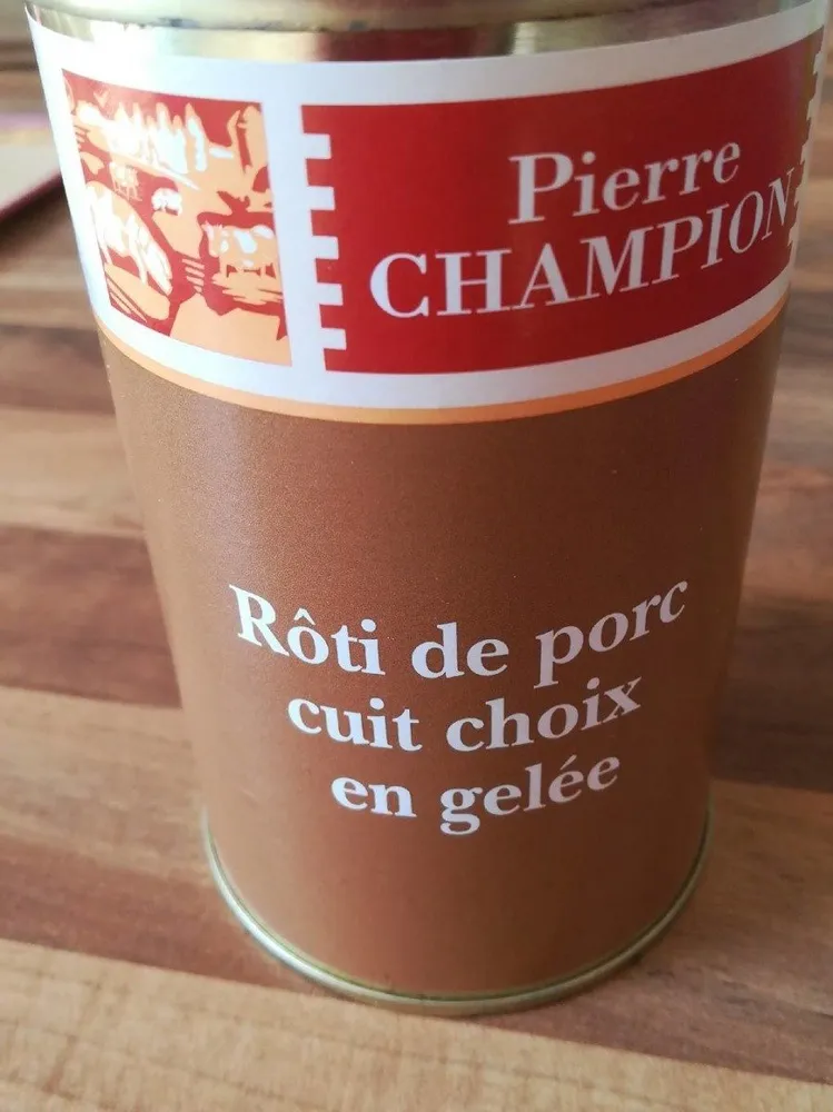 Rôti de porc cuit choix en gelée