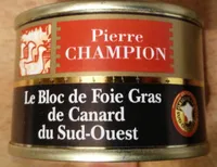 Le bloc de Foie Gras de Canard du Sud-Ouest