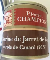 Terrine de jarret de boeuf au foie de canard