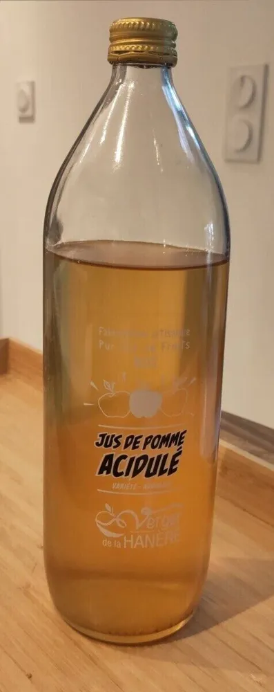 Jus de pomme acidulé