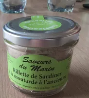 Rillette de sardines à la moutarde à l'ancienne