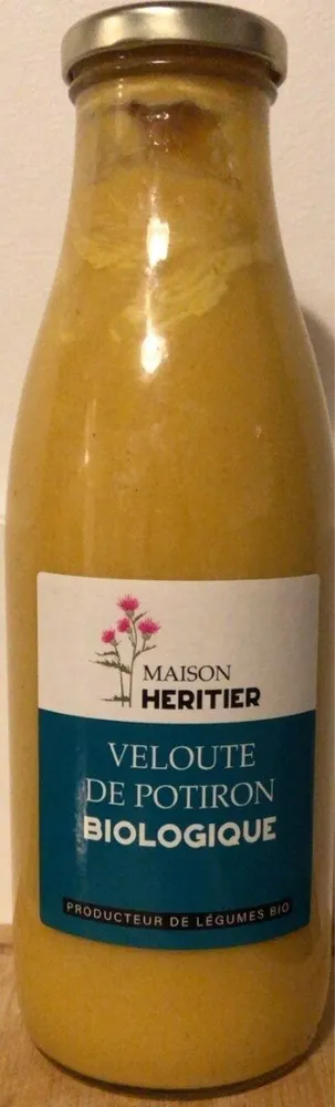 Velouté de potiron biologique