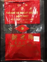 Viande de boeuf séchée