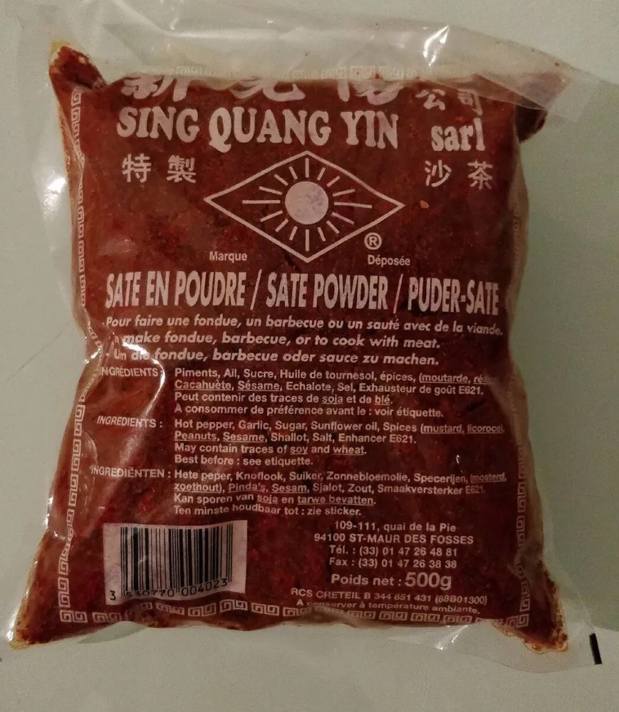 Sate en poudre