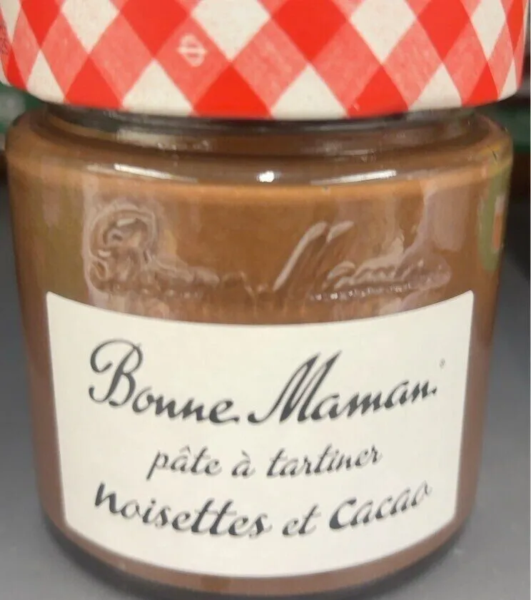 Pate a tartiner noisettes et cacao