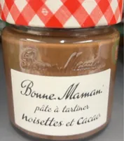 Pate a tartiner noisettes et cacao