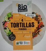 4 TORTILLAS fraîches