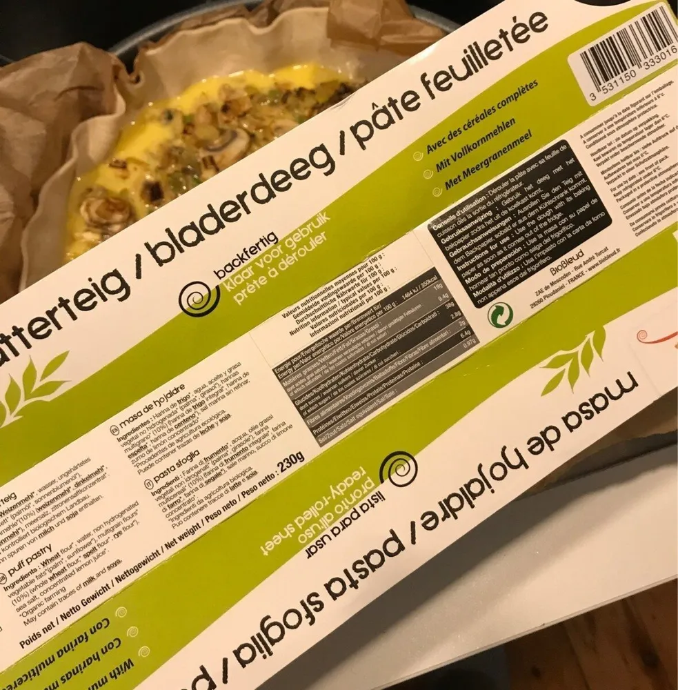 Pâte feuilletée