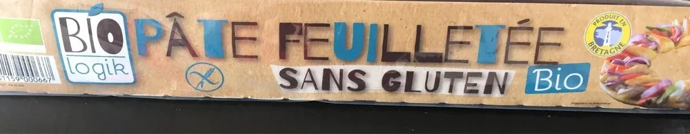 Pâte feuilletée sans gluten bio