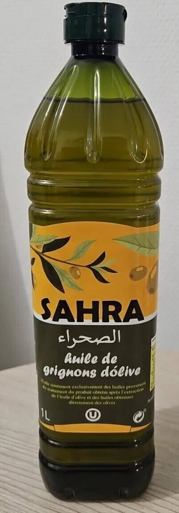 Sahra huile de grignon d'olive