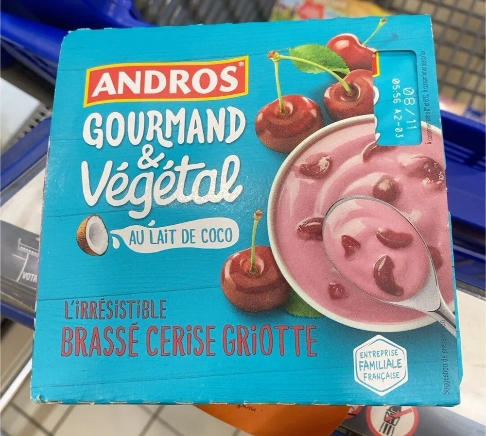 Gourmand & Végétal Brassé Cerise Griotte