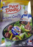 Gésiers confit de volaille