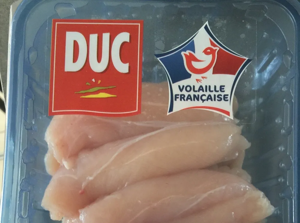 Aiguillettes de poulet